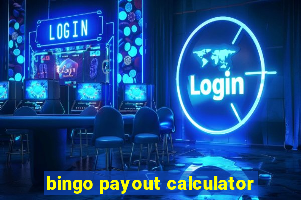 bingo payout calculator